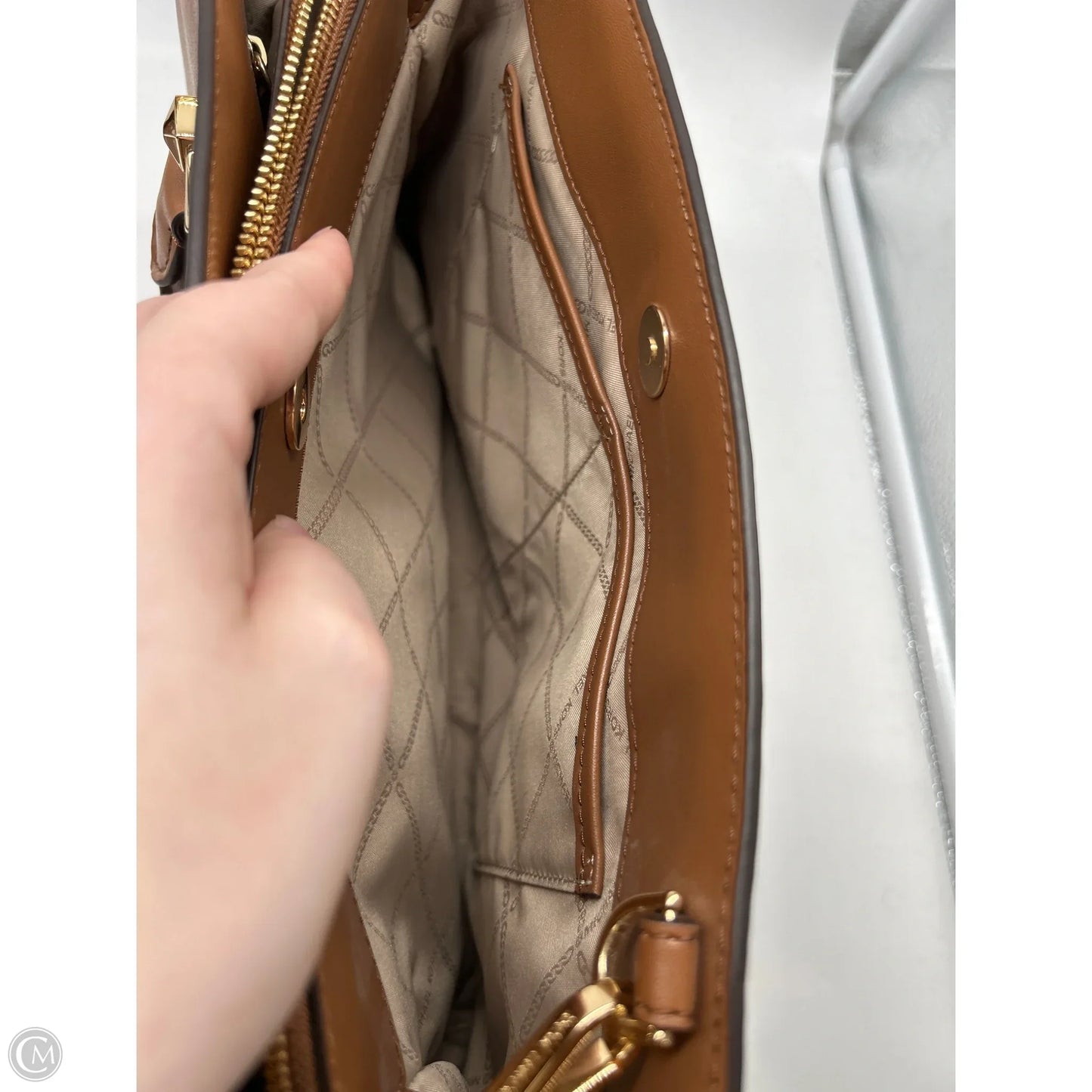 Crossbody Designer By Michael Kors, Size: Large