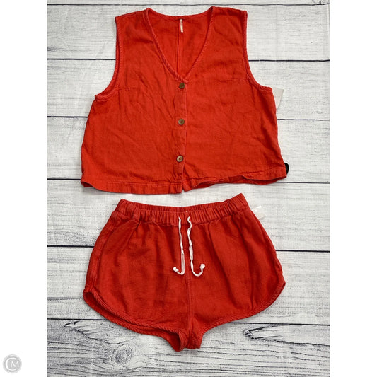 Shorts Set By Free People In Red, Size: Xl