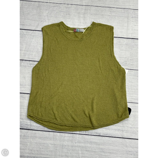 Top Sleeveless By Free People In Green, Size: L
