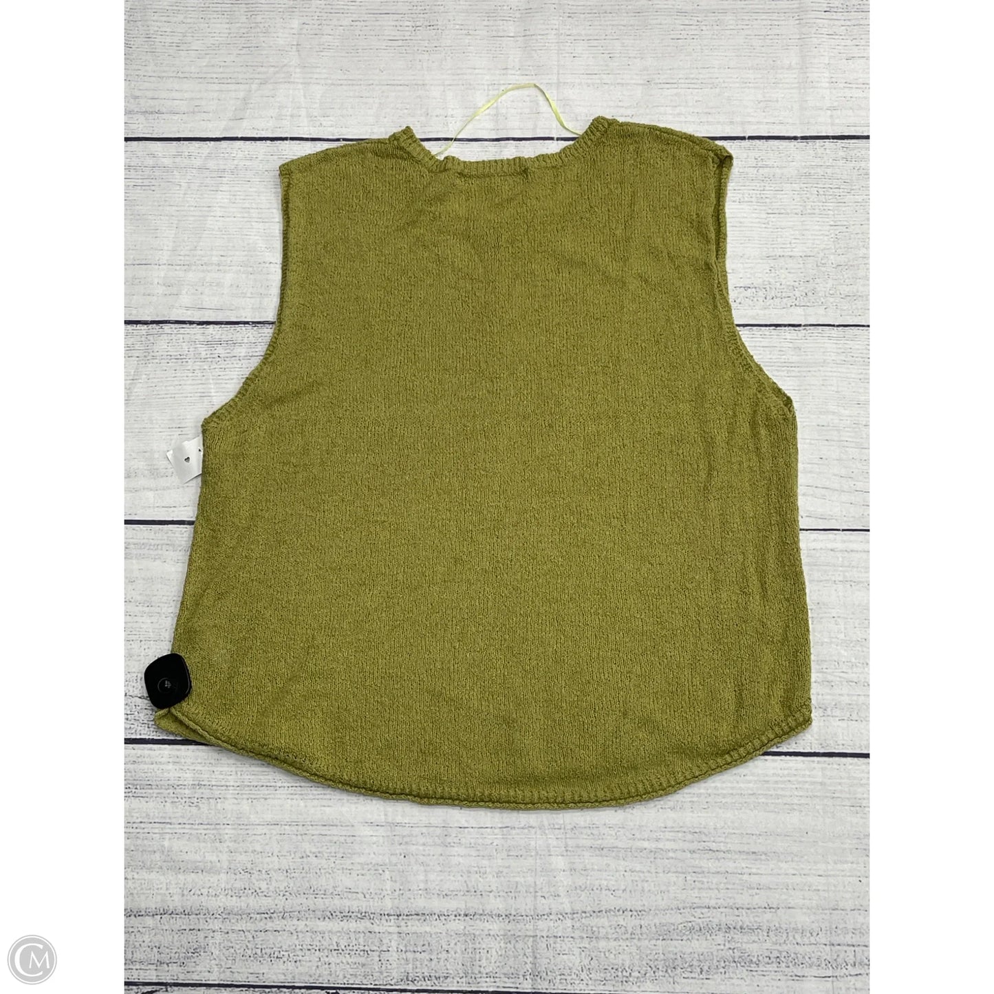 Top Sleeveless By Free People In Green, Size: L
