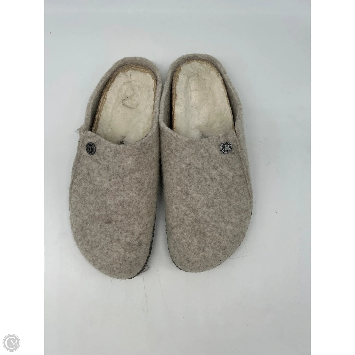 Slippers By Birkenstock In Beige, Size: 9