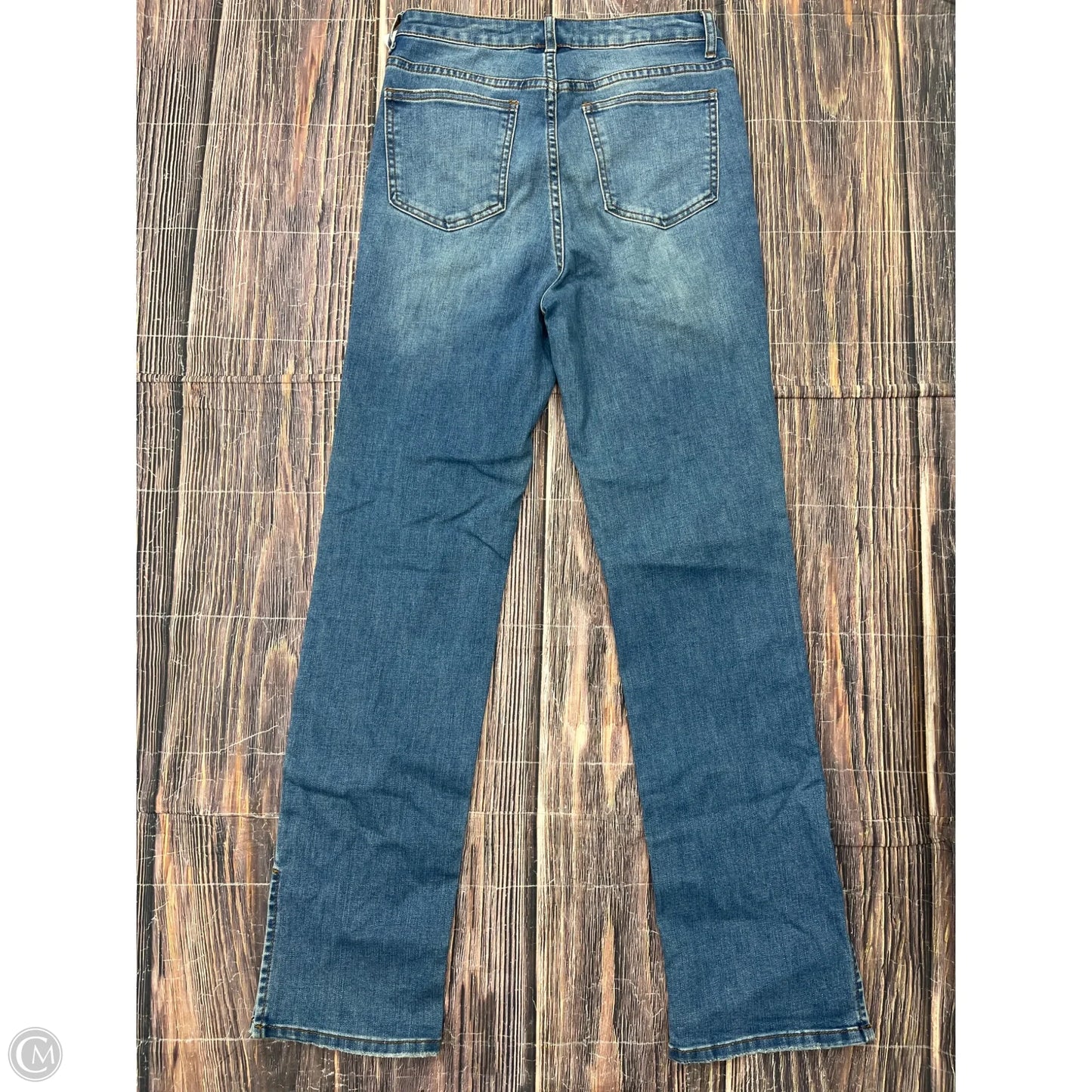 Jeans Boot Cut By Oat In Blue, Size: 6