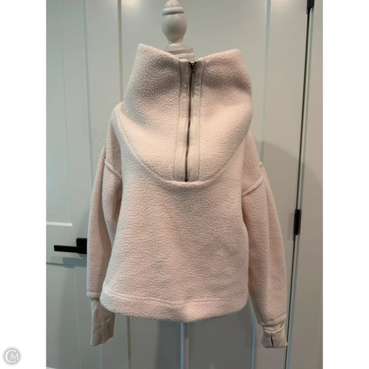 Sweatshirt Collar By Free People In Pink, Size: M