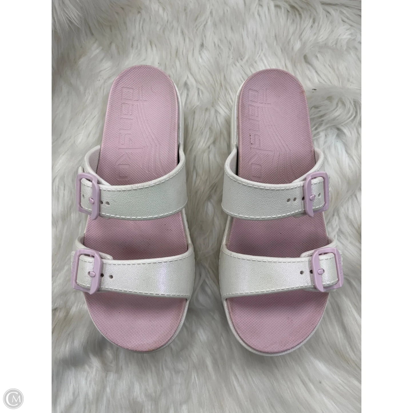 Sandals Flats By Dansko In White, Size: 10.5