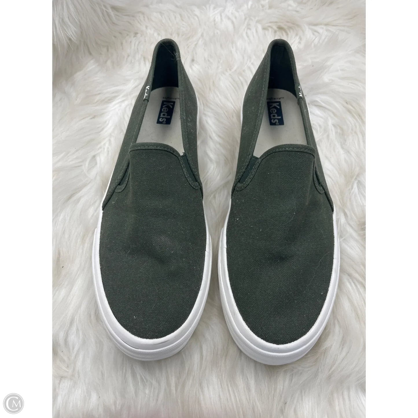 Shoes Flats By Keds In Green, Size: 11