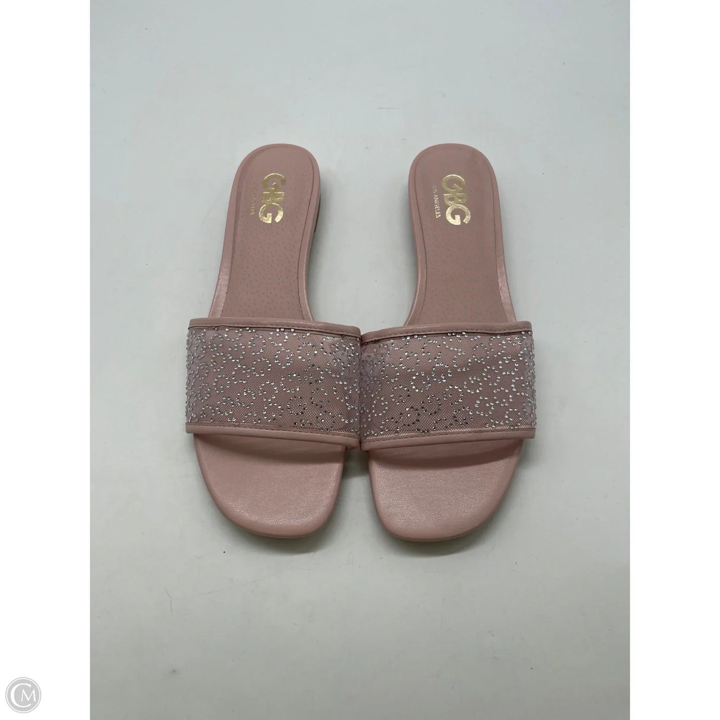 Sandals Flats By Clothes Mentor In Pink, Size: 8