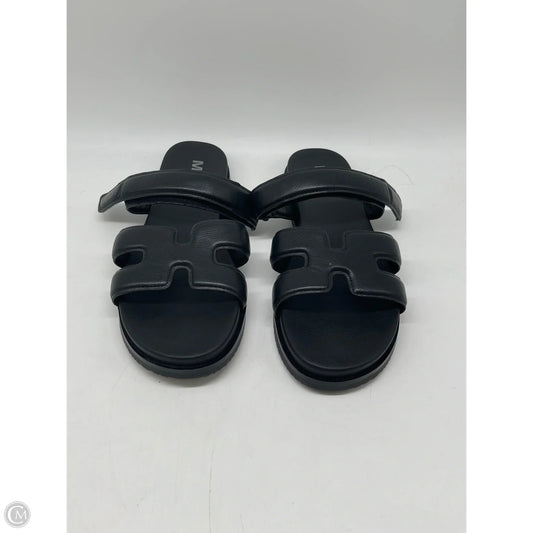 Sandals Flats By Mia In Black, Size: 8.5