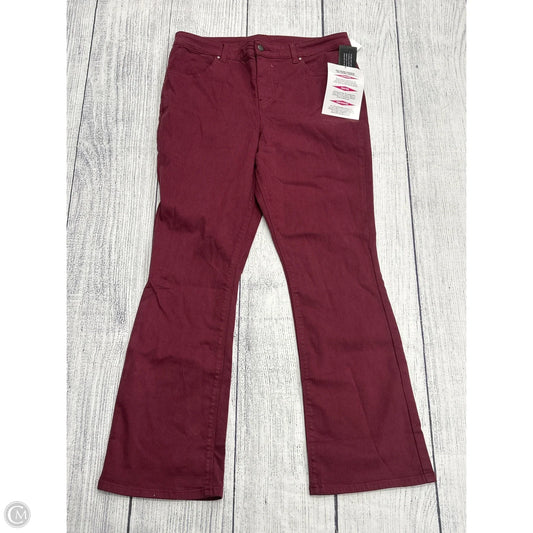 Pants Chinos & Khakis By Women With Control In Red, Size: 14