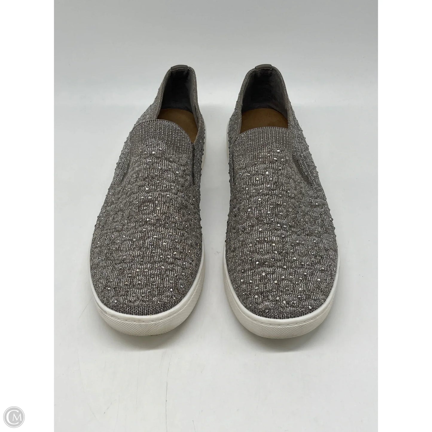 Shoes Flats By White Mountain In Silver, Size: 9