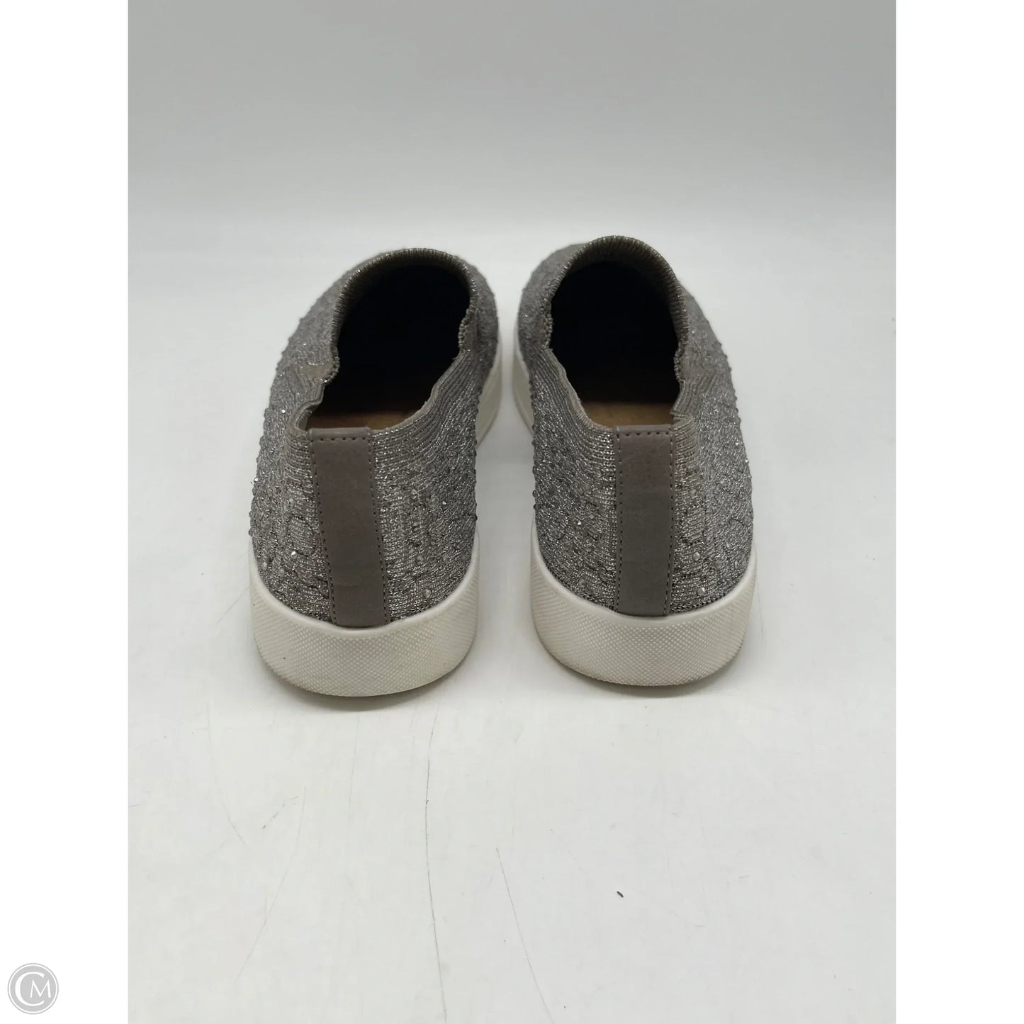 Shoes Flats By White Mountain In Silver, Size: 9