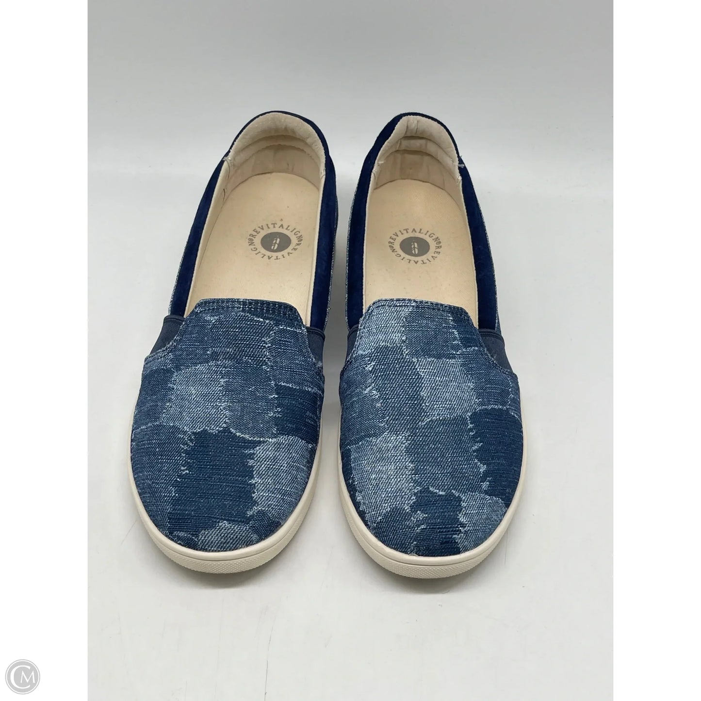 Shoes Flats By Clothes Mentor In Blue, Size: 9