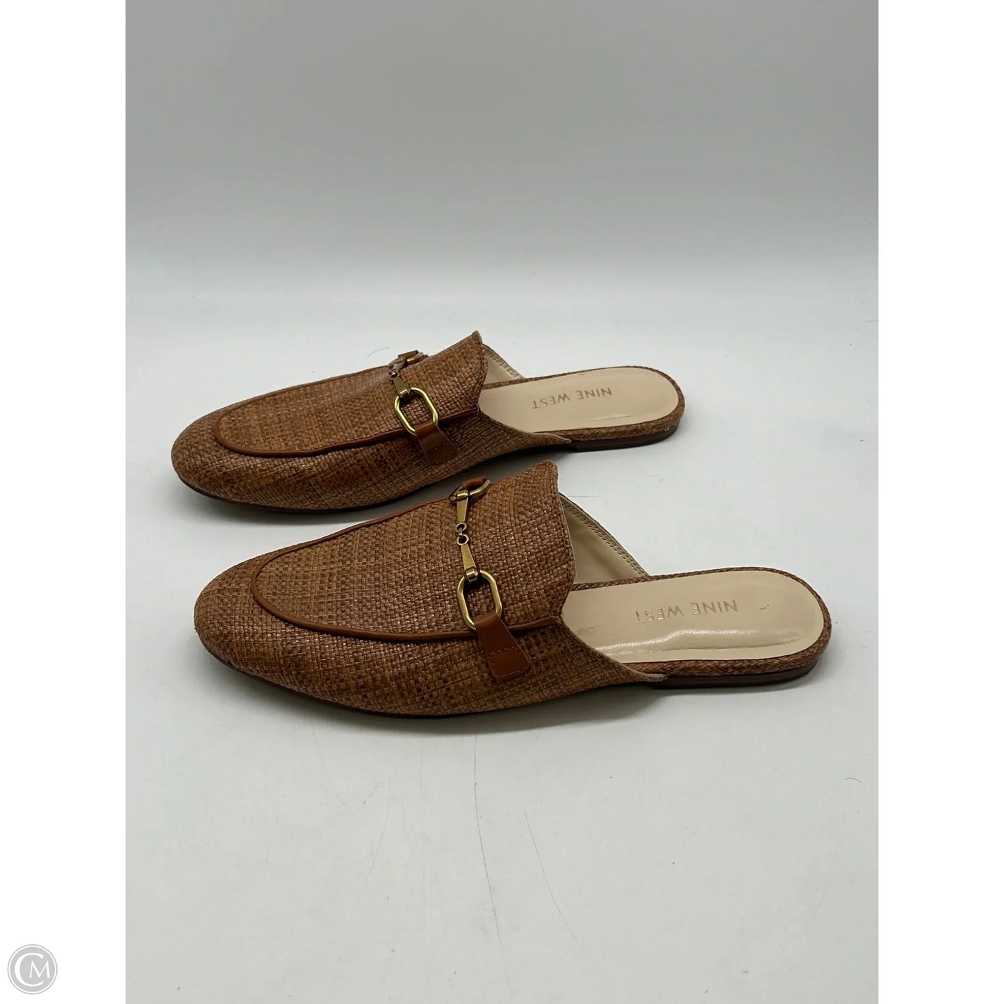 Shoes Flats By Nine West In Brown, Size: 8