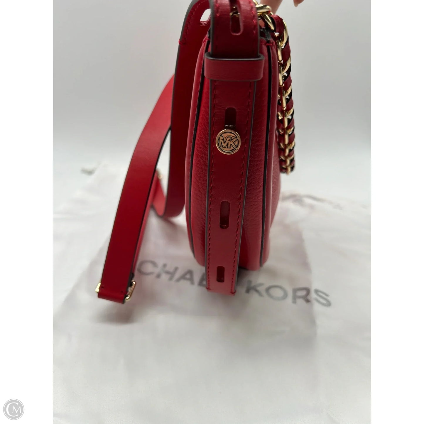 Crossbody Designer By Michael Kors, Size: Medium