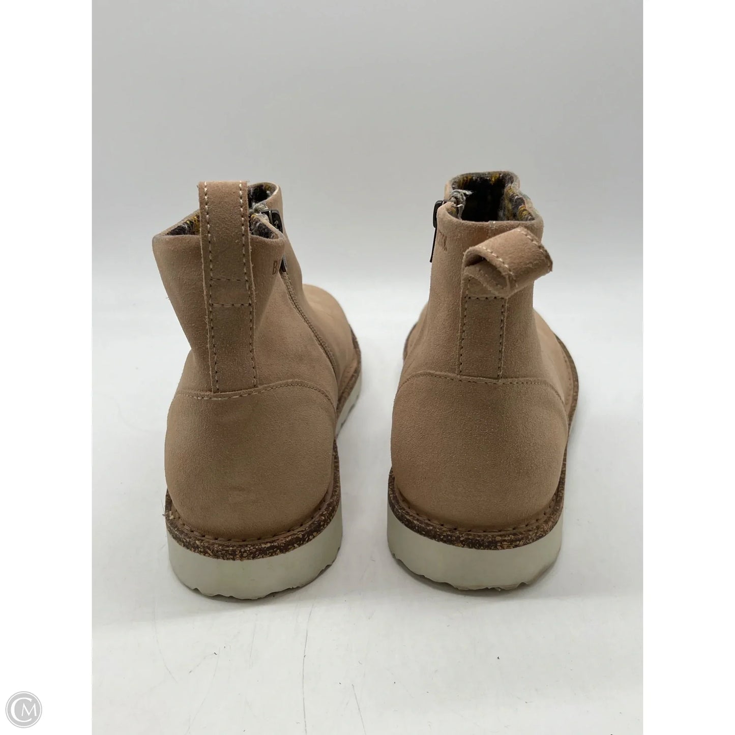 Boots Ankle Flats By Birkenstock In Tan, Size: 9