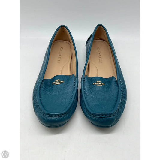 Shoes Designer By Coach In Blue, Size: 7.5