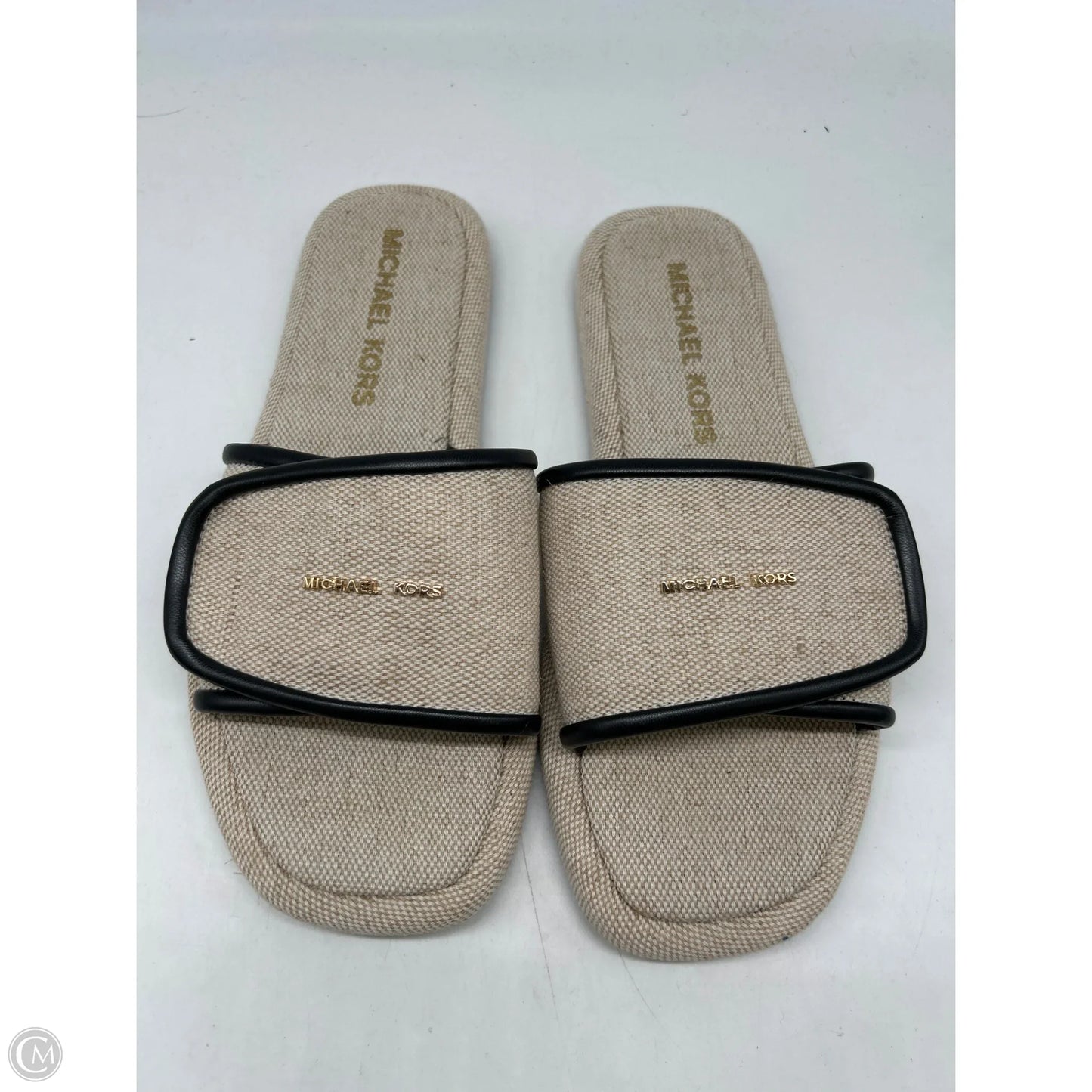 Sandals Designer By Michael Kors In Tan, Size: 9
