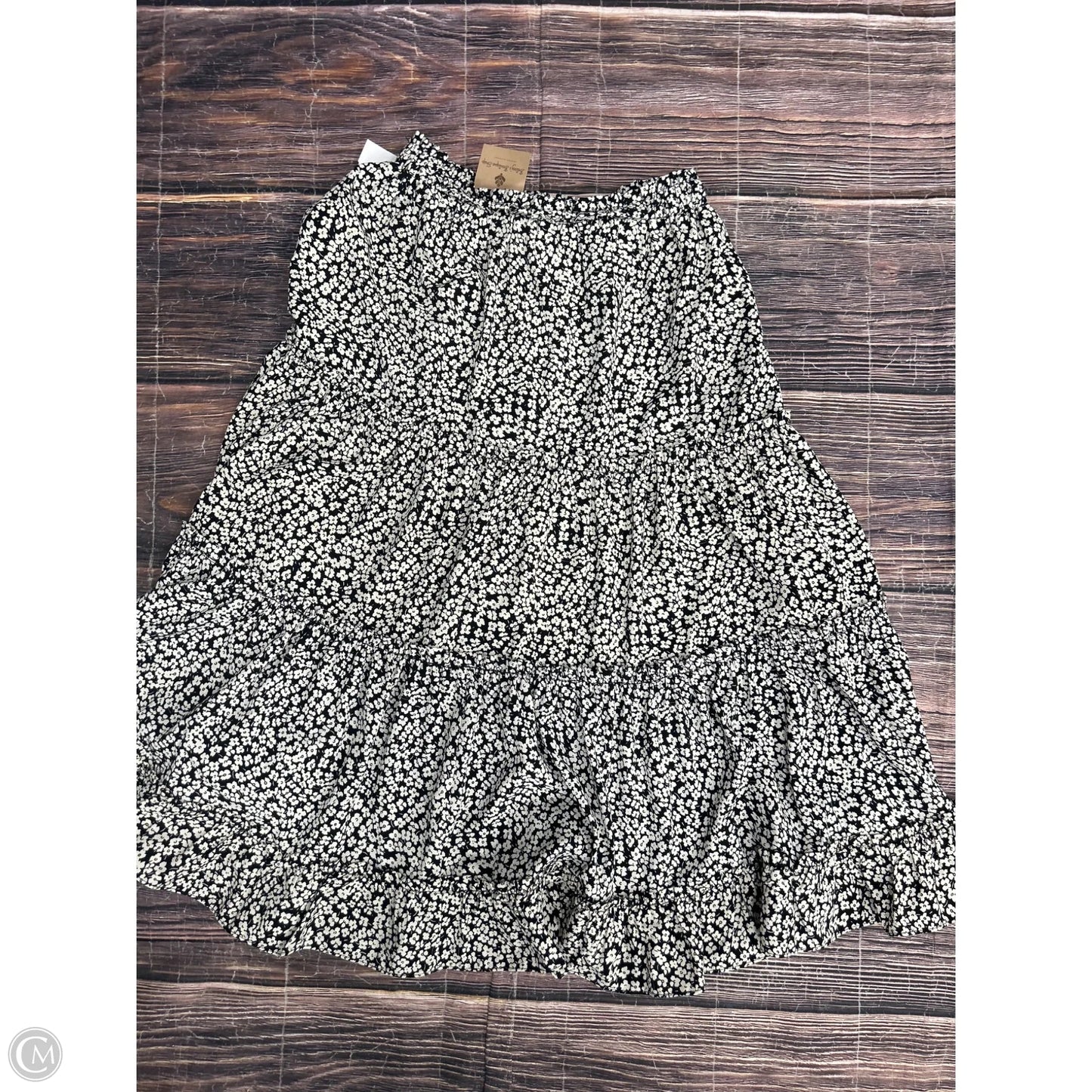 Skirt Midi By Betseys Boutique Shop In Black, Size: M