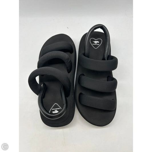 Sandals Heels Platform By Rocket Dogs In Black, Size: 8