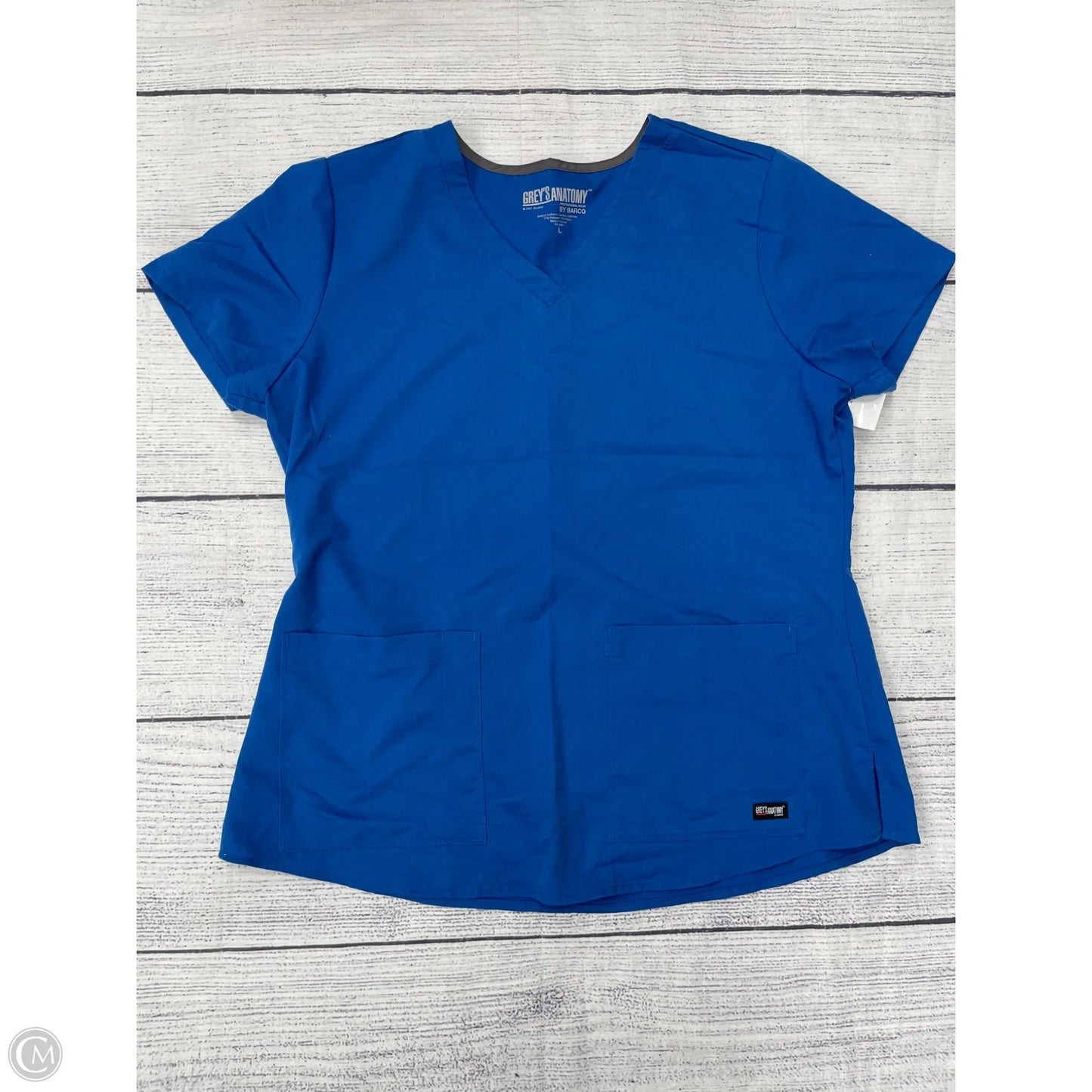 Top Short Sleeve By Clothes Mentor In Blue, Size: L