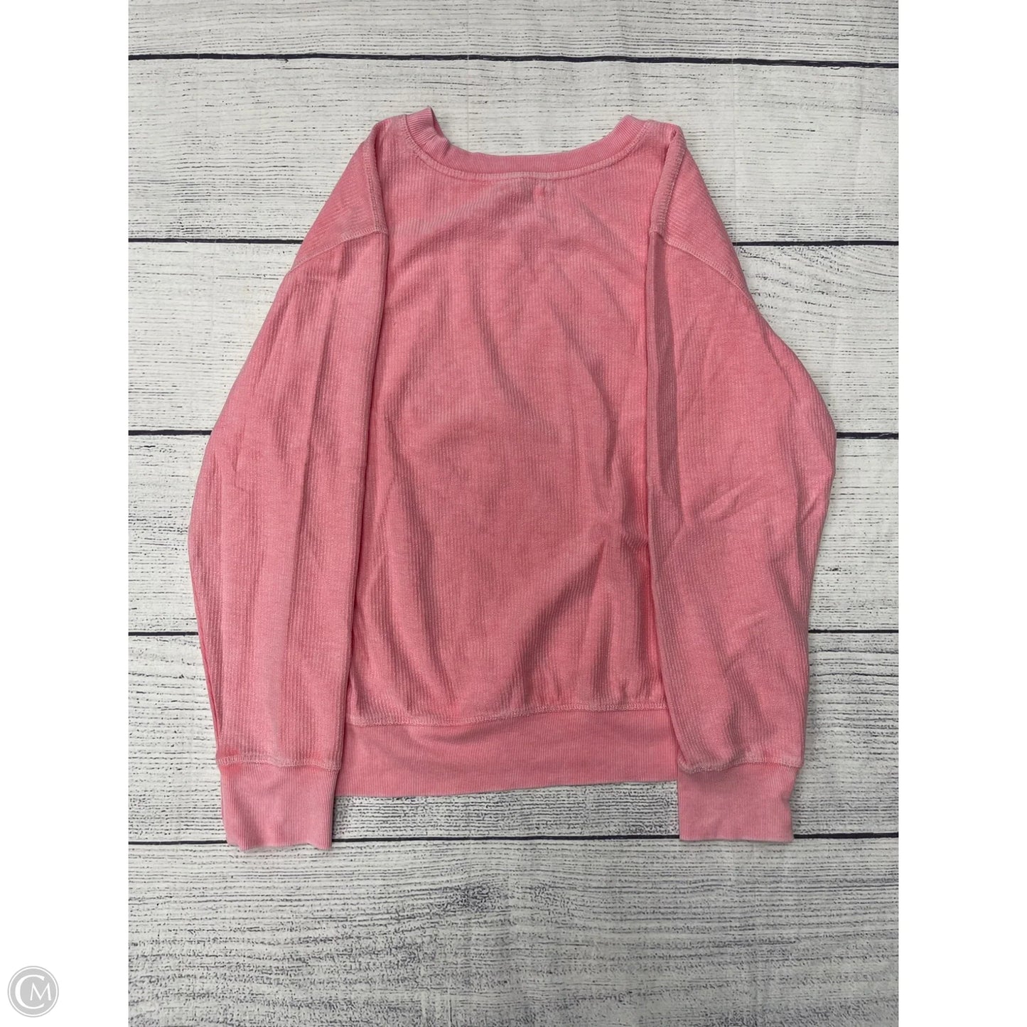 Top Long Sleeve By Maurices In Pink, Size: M