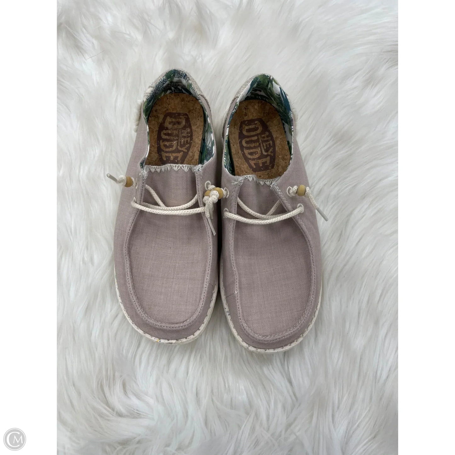 Shoes Flats By Hey Dude In Brown, Size: 6