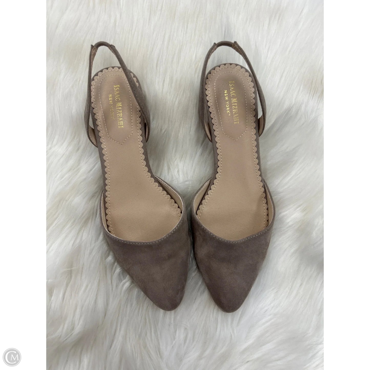 Shoes Heels Block By Isaac Mizrahi In Tan, Size: 7.5