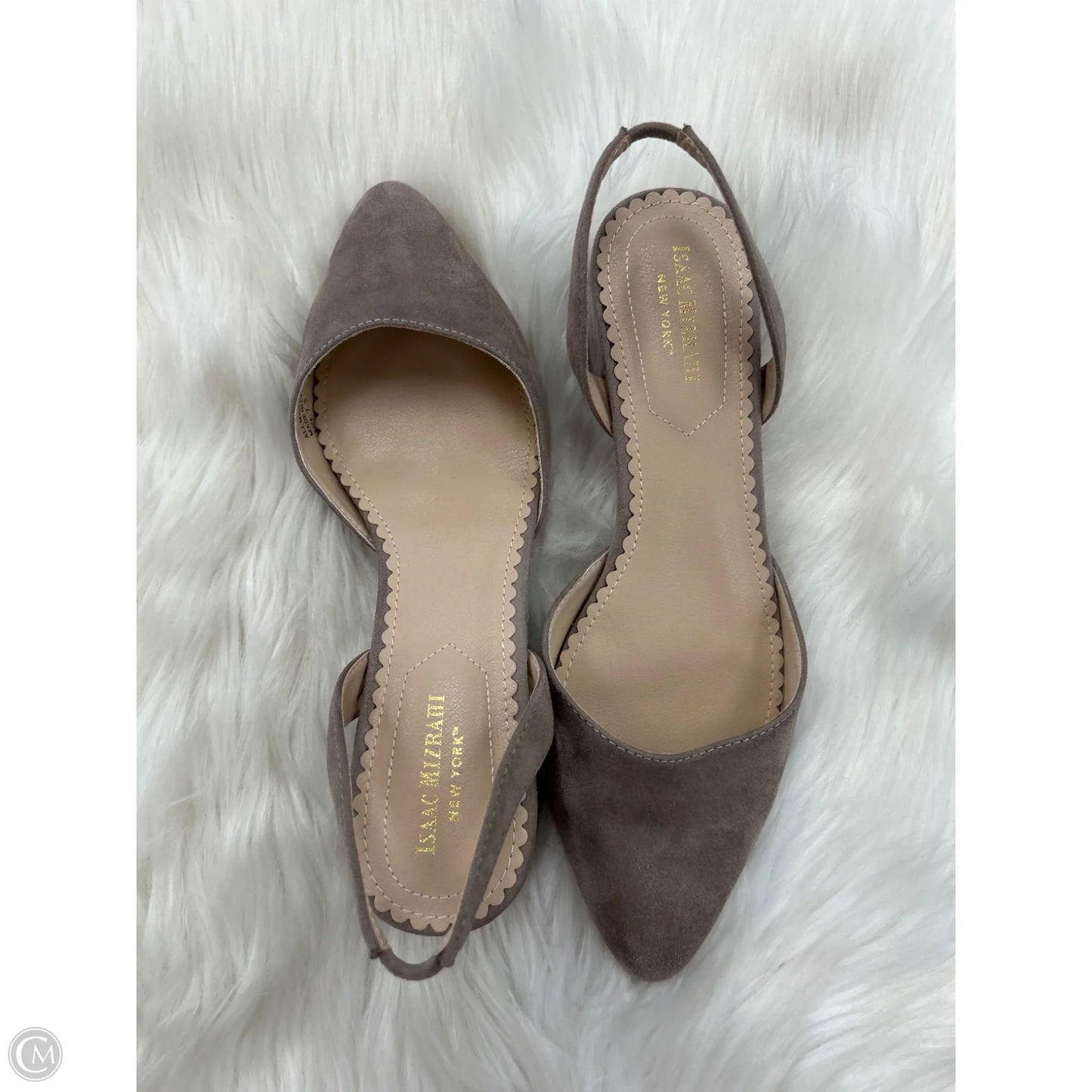 Shoes Heels Block By Isaac Mizrahi In Tan, Size: 7.5