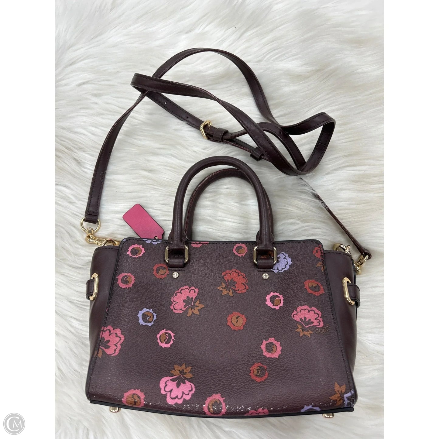 Crossbody Designer By Coach, Size: Small