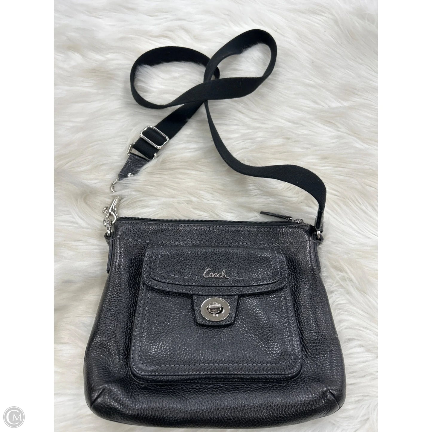 Crossbody Designer By Coach, Size: Small
