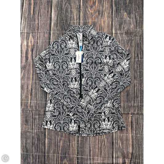 Athletic Jacket By Tommy Bahama In Tropical Print, Size: M