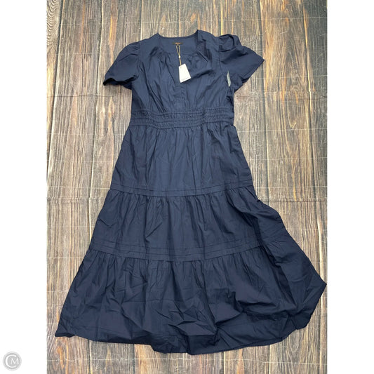 Dress Casual Maxi By Quince In Navy, Size: Xl