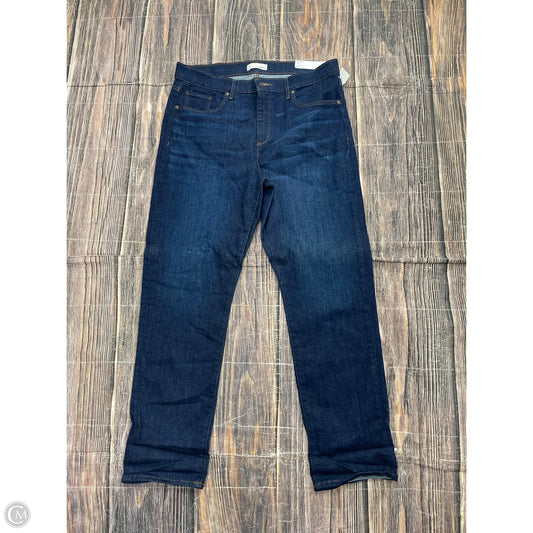 Jeans Boyfriend By Loft In Blue, Size: 12