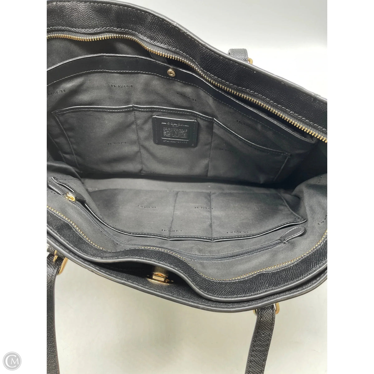 Handbag Designer By Coach, Size: Large