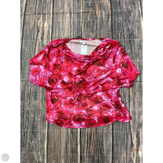Top Long Sleeve By Bar Iii In Pink, Size: 1x