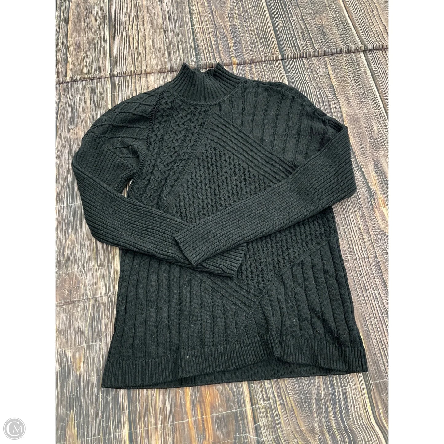 Sweater By Jones New York In Black, Size: Xs