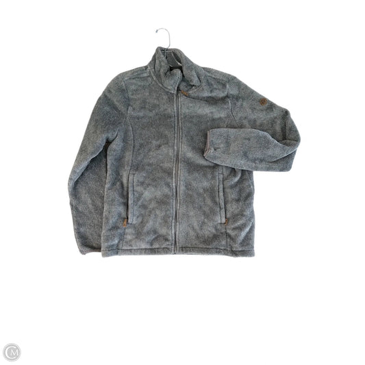Jacket Faux Fur & Sherpa By Clothes Mentor In Green, Size: L