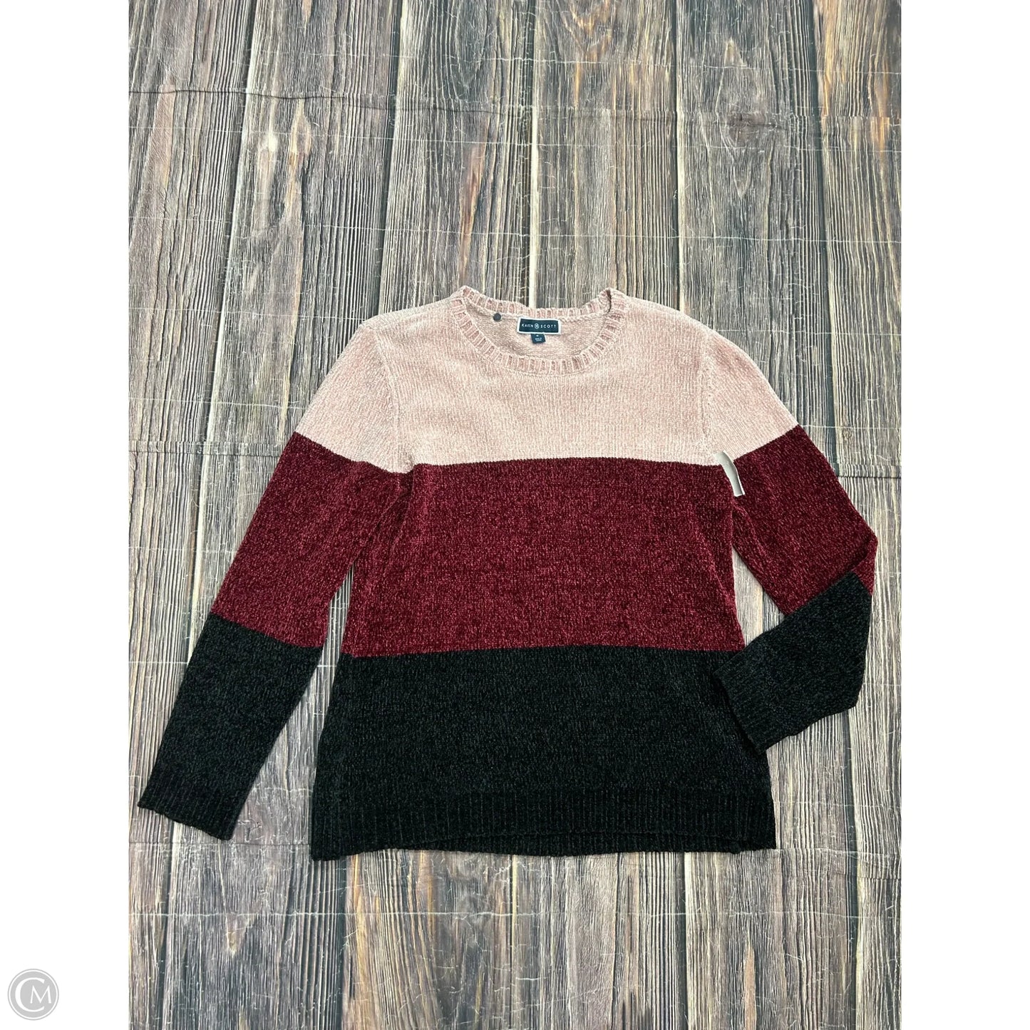 Sweater By Karen Scott In Pink, Size: M