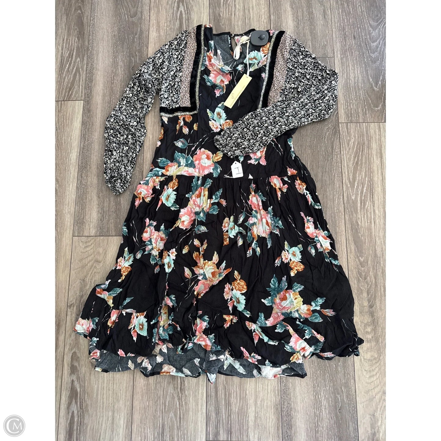 Dress Casual Maxi By Uncle Frank In Black, Size: S