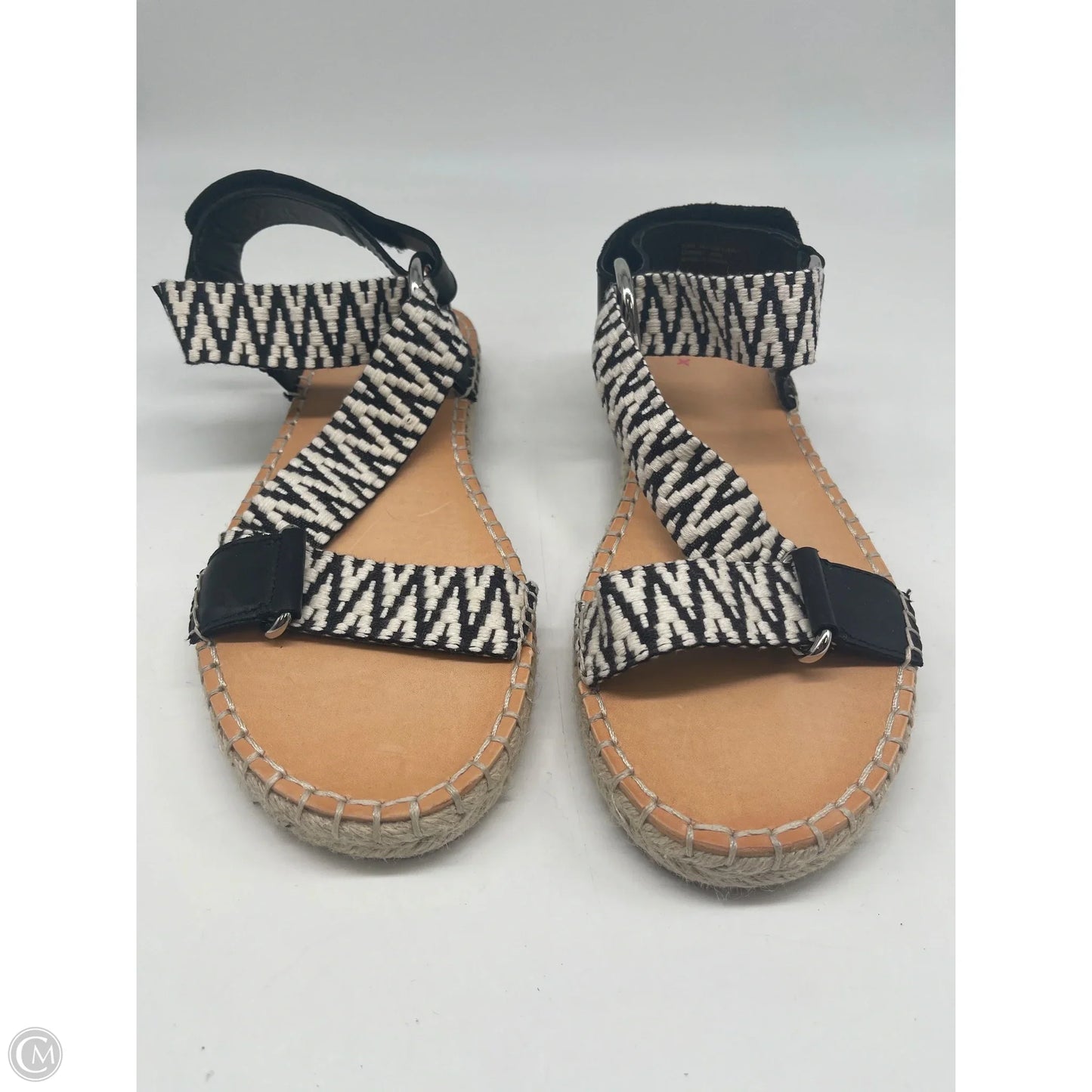 Sandals Flats By Frye And Co In Black, Size: 8.5