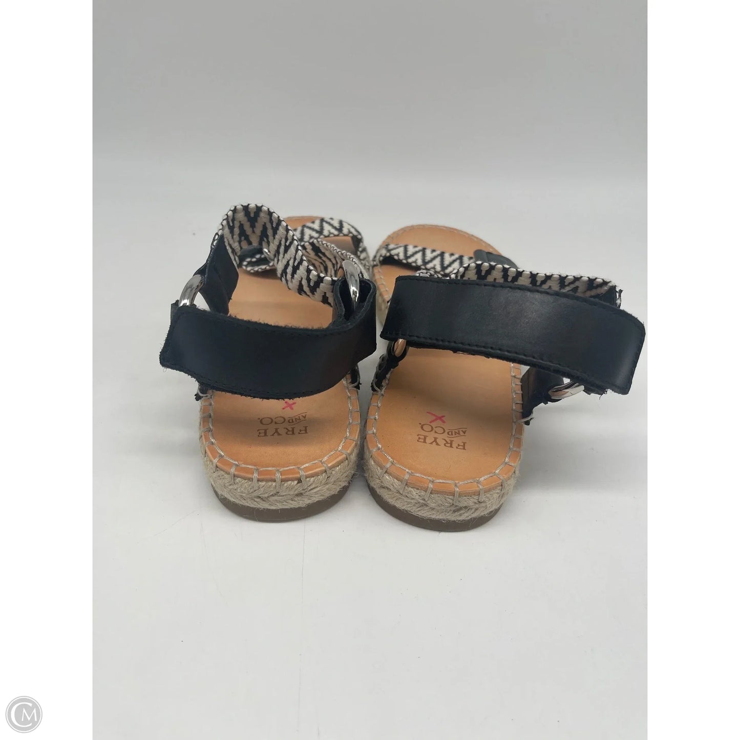 Sandals Flats By Frye And Co In Black, Size: 8.5