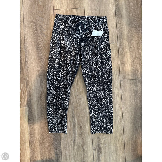 Athletic Capris By Lululemon In Black, Size: 6