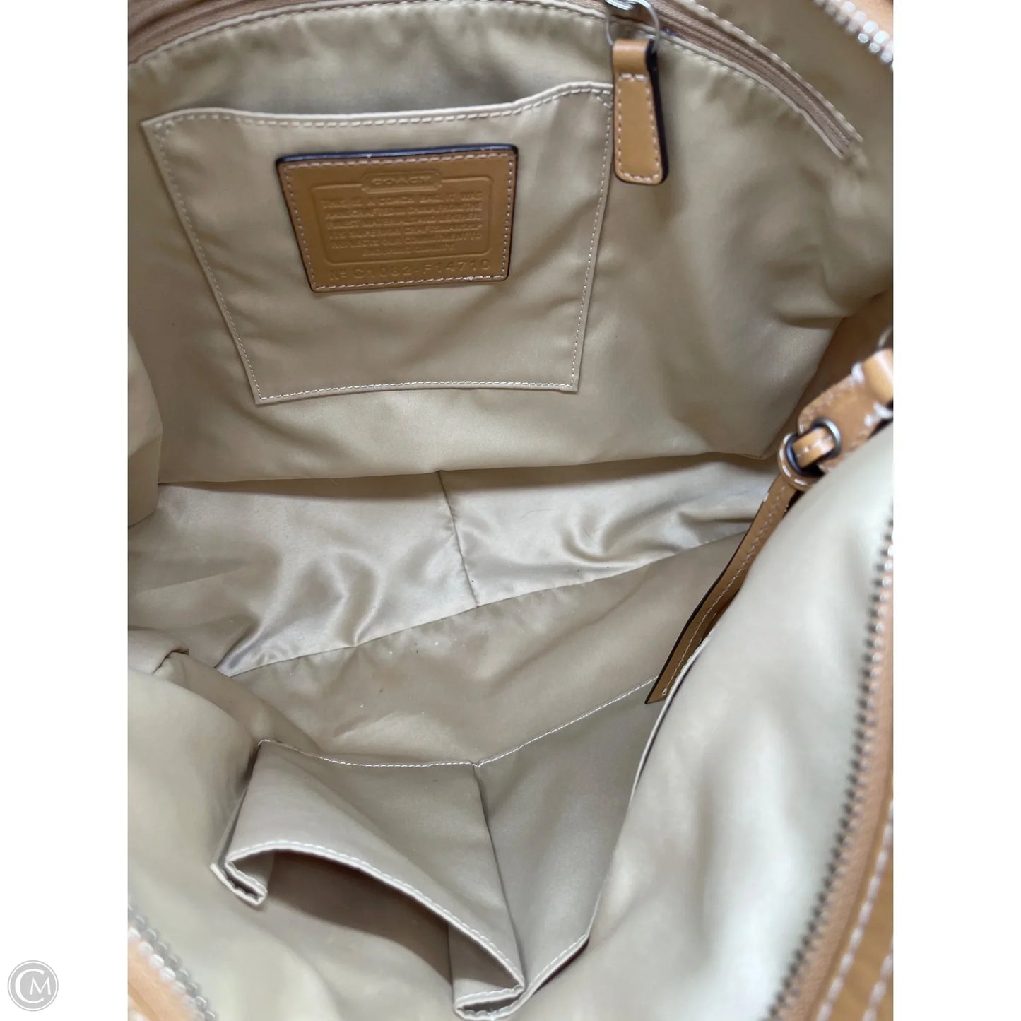 Handbag Designer By Coach, Size: Medium