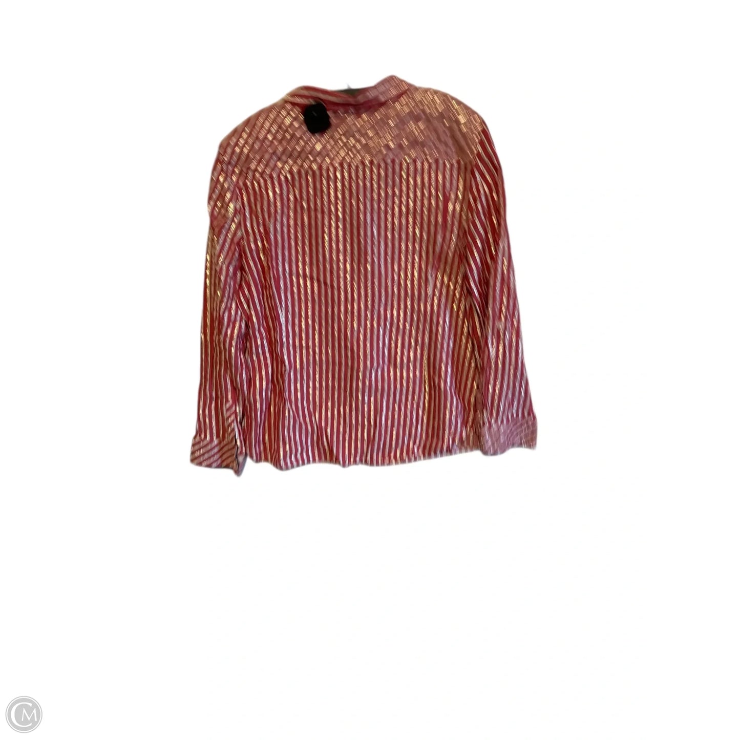 Top Long Sleeve By Tommy Hilfiger In Red, Size: 1x