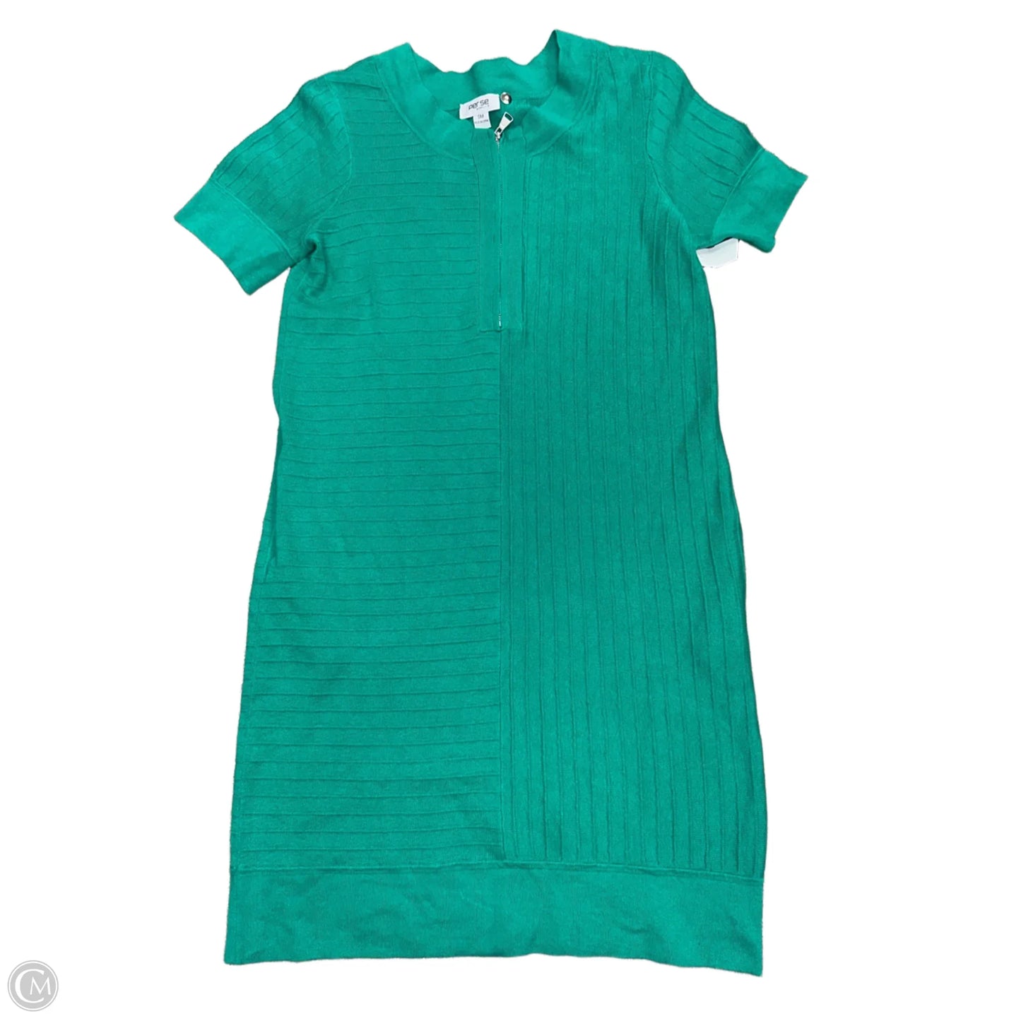 Dress Casual Short By Per Se In Green, Size: S