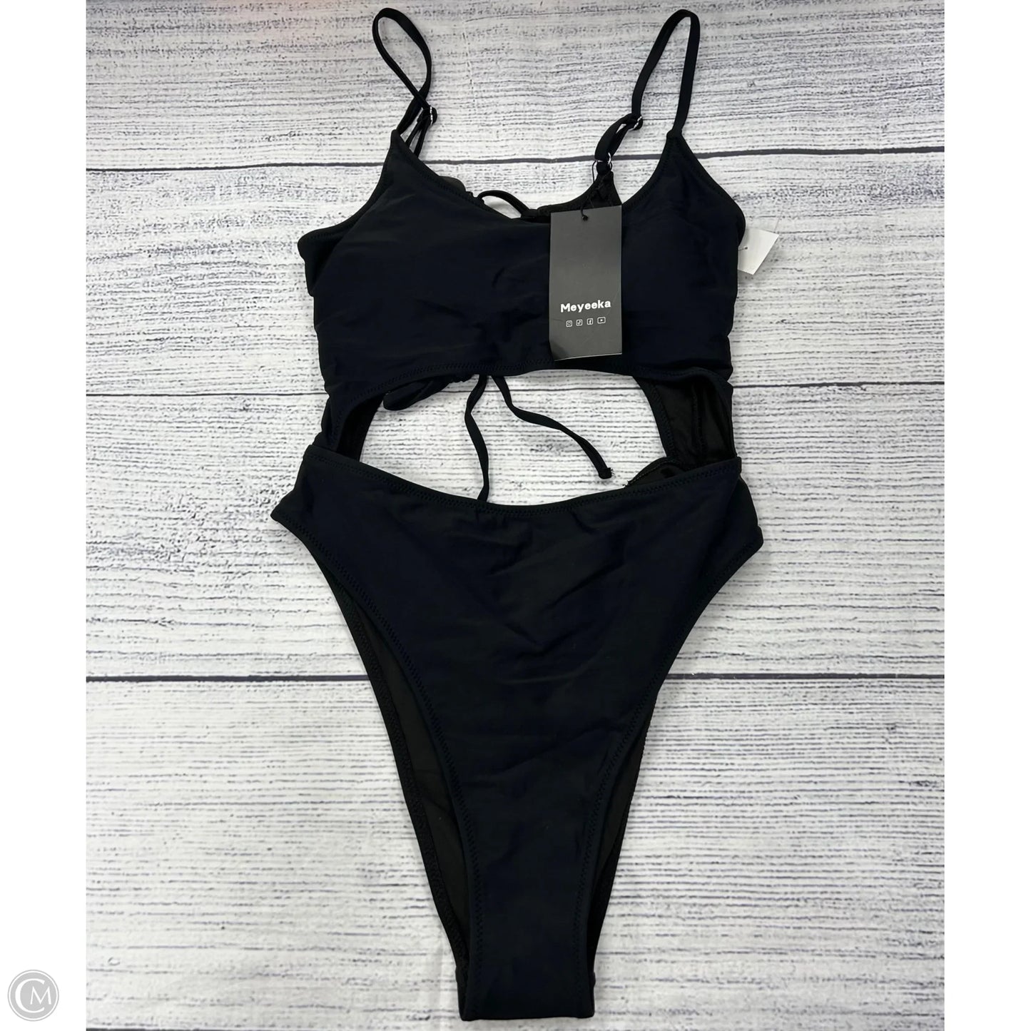 Swimsuit By Clothes Mentor In Black, Size: M