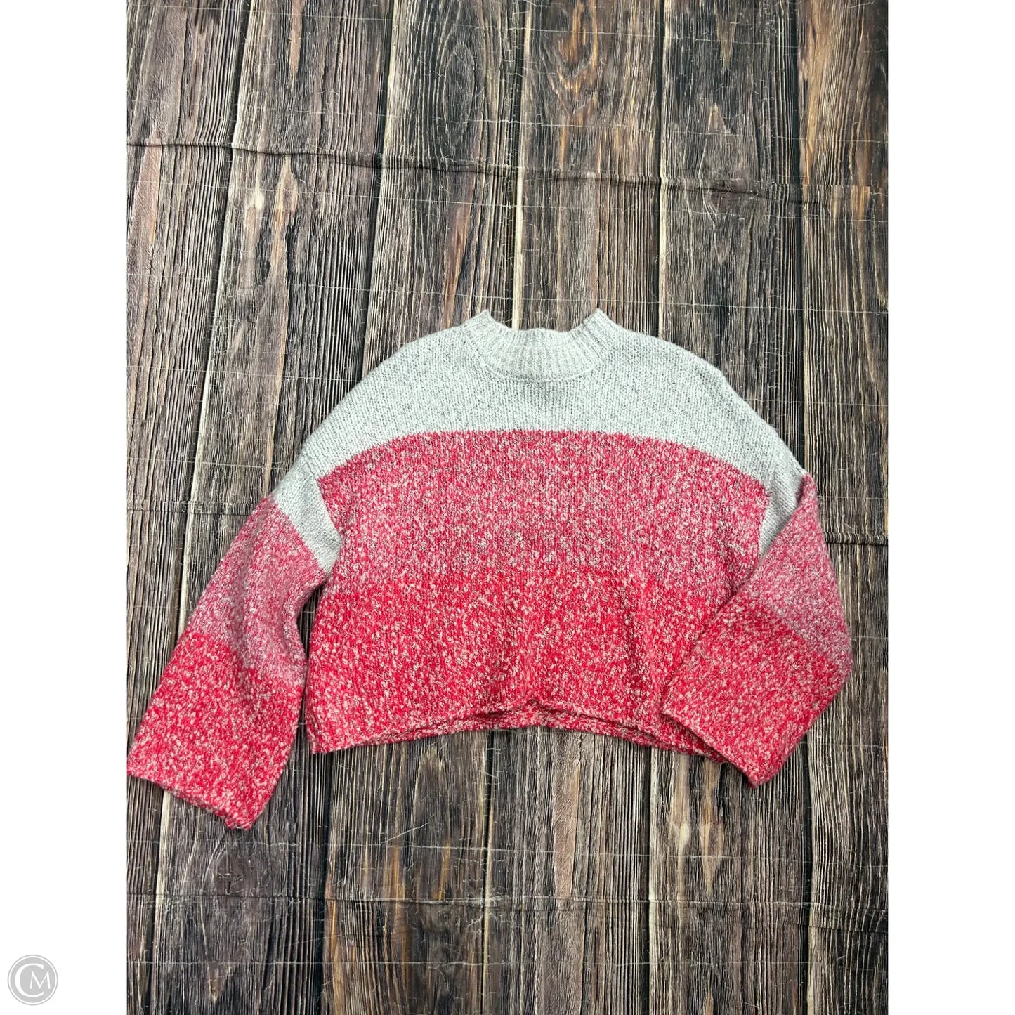 Sweater By Clothes Mentor In Pink, Size: M