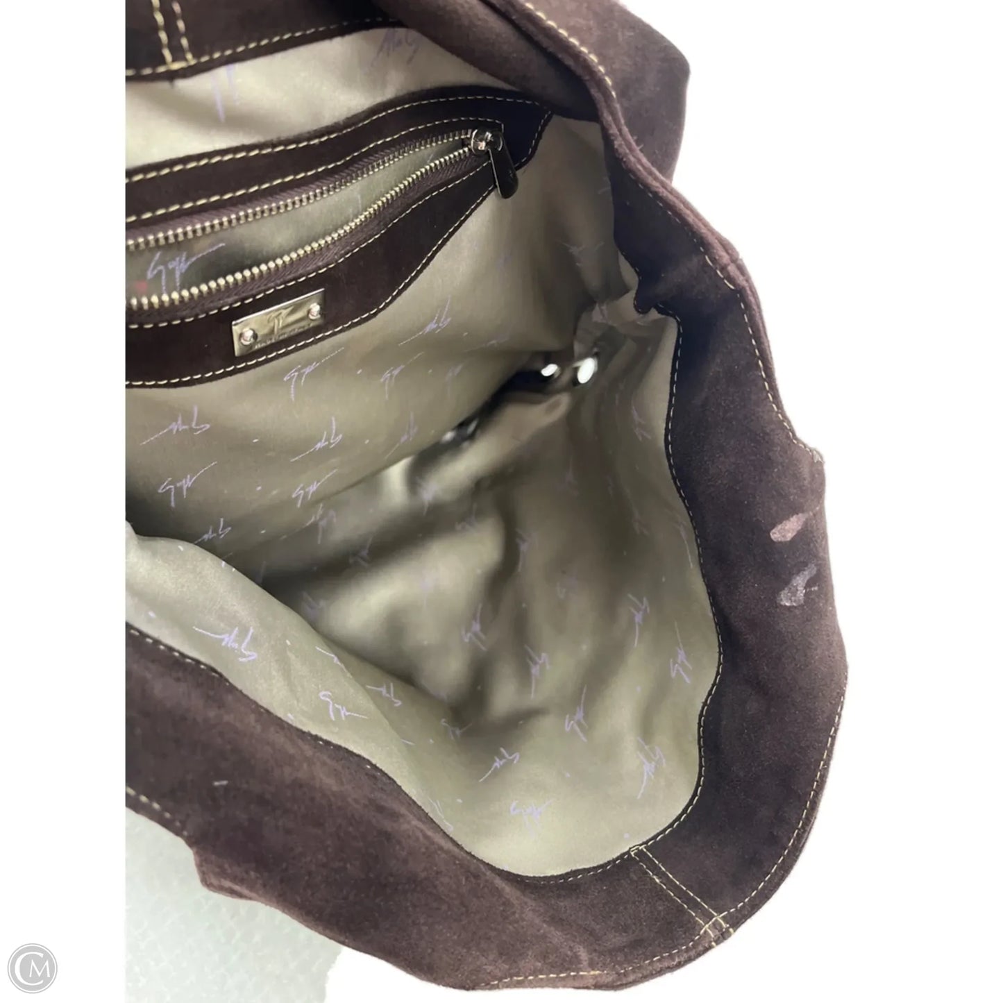 Handbag Designer By Giuseppe Zanotti, Size: Large