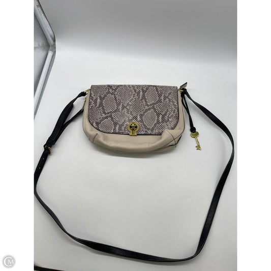 Handbag By Fossil, Size: Medium