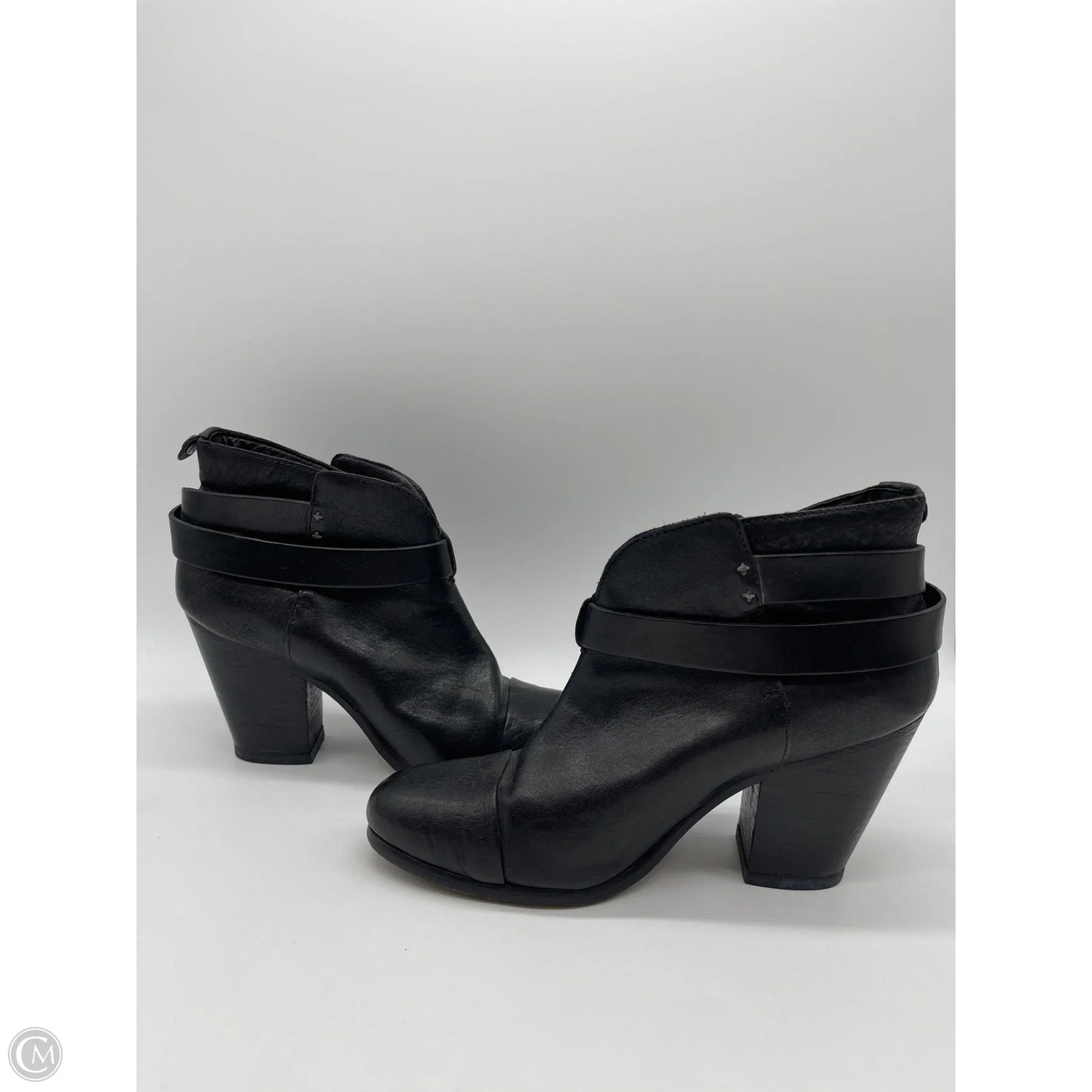 Boots Ankle Heels By Rag And Bone In Black, Size: 7.5