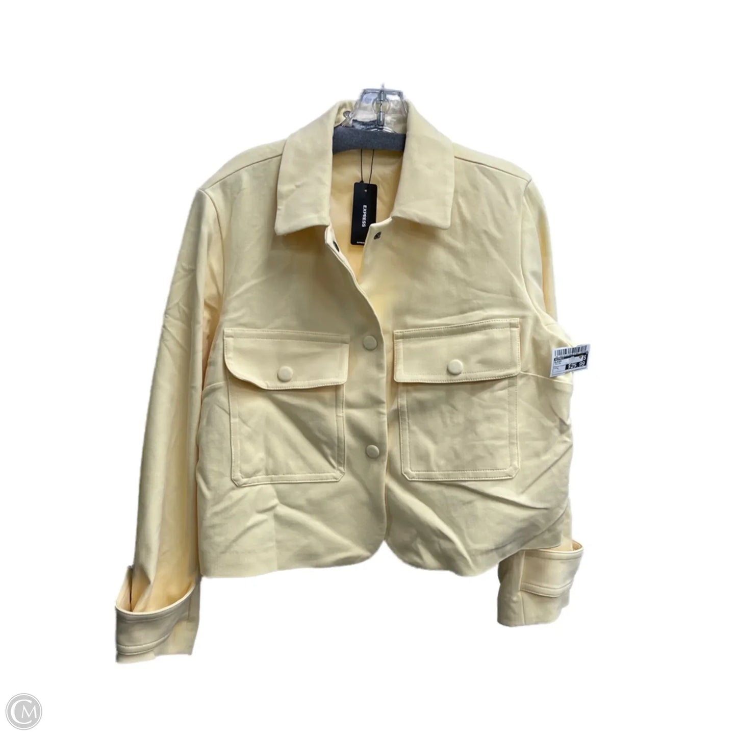 Blazer By Express In Yellow, Size: L
